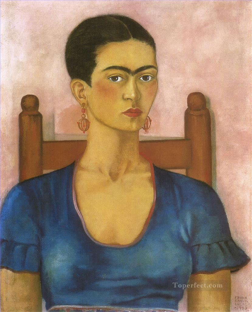 Self Portrait 1930 feminism Frida Kahlo Oil Paintings